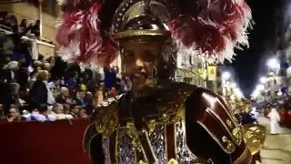 Desfile del Paso Blanco en las Procesiones de Lorca
