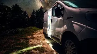 &Eacute;clairage facile et pas cher dans mon van am&eacute;nag&eacute;