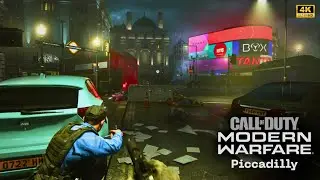 LONDON UNDER SIEGE! We Fought Terr*rists in Piccadilly Circus! | COD Modern Warfare 2019 4K 60FPS
