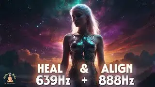 Quantum Healing Sound Codes 🧬 639Hz + 888Hz | Heal & Align Frequency Fusion