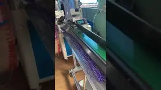 Full automatic double head thick wire terminal crimping machine with Conveyor belt-product show