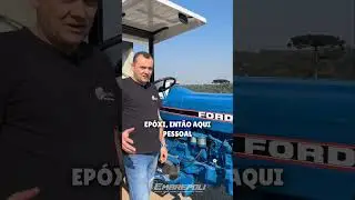 DETALHES DA RESTAURA&Ccedil;&Atilde;O DO FORD 4610! 😱 #agricultura #turbo #pentenaturbina #ford