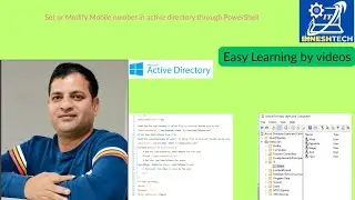 Установка или изменение номера мобильного телефона в Active Directory с помощью PowerShell #техни...