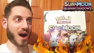 BURNING SHADOWS BOOSTER BOX OPENING! - Pokemon Sun & Moon Burning Shadows Booster Box