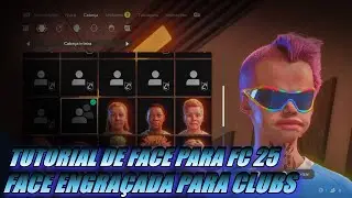 COMO FAZER ROSTOS ENGRAÇADOS NO EA FC 25 PRO CLUBS E MODO CARREIRA