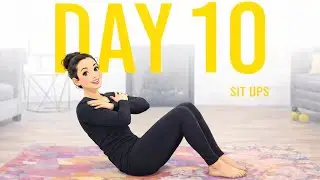NEW YEAR NEW CHALLENGE DAY 10 Trying 100 ab challenge by @blogilates #blogilates 