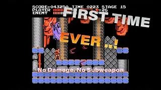 Castlevania (1986)  - All Bosses (No Damage, No Subweapon)