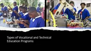 Defining Vocational and Technical Education