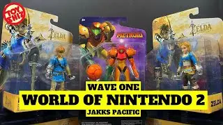 2023 New World of Nintendo 2: WAVE ONE | Samus, Link & Zelda | Jakks Pacific