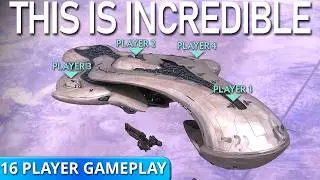 CAS Carrier CO-OP Gameplay. This Mod Is Saving Halo!