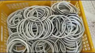 Customized PTFE sandwich gasket PTFE coated non-asbestos gasket