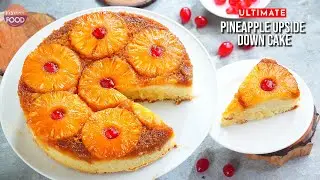 Super Soft & Juicy Pineapple Cake | పైనాపిల్ అప్సైడ్ డౌన్ కేక్ రెసిపీ – Must Try!
