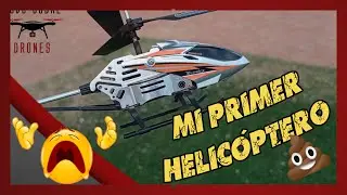 Helic&oacute;ptero de control remoto barato 🚁 JJ8002  🚁 el primero en Todo Sobre Drones 🤔 vale la pena 🤔