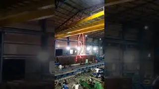 Huge cobble Rolling Mill #Rolling #steel #viral #shorts