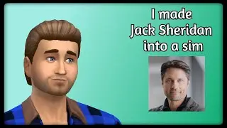 I made Jack Sheridan into a sim//CAS//The Sims 4
