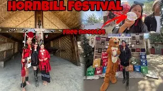 Hornbill Festival Nagaland || Biggest festival of North East India 🇮🇳 ❤️Free Noodles 🍜
