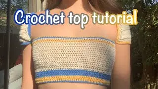Pinterest crochet top tutorial