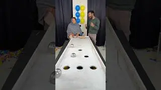 Best Steel Ball Roll or Pop The Balloon First Showdown Challenge #game #mom