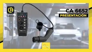 CA 6652 Adaptador para comprobar la carga de CA tipo 2 en estacionamientos para véhículos eléctricos