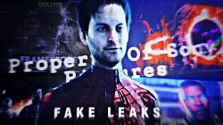 The Fake Leaks of Spider-Man: No Way Home