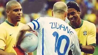 Zinedine Zidane vs Ronaldinho & Ronaldo