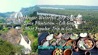 Dudhsagar Waterfall Jeep Safari - Spice Plantation - Old Goa | Most Popular  Trip in Goa