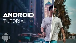 How to blend an image to another background on android