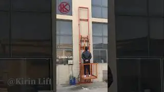 Small cargo lift | wall-mounted cargo lift | goods lift |freight elevator |hydraulic lift|floor lift