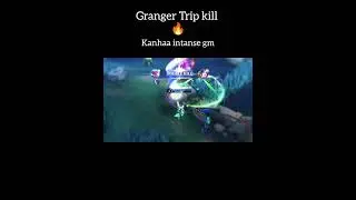 Granger triple kill intase gameplay #topglobalgranger #grangermontage #mlbb #mobilelegendsbangbang