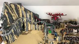 Lego Ninjago Rollcoaster Dragon Pit - Running Rollercoaster