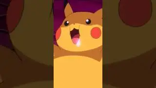 Pikachu gigantamax funny moment.@quicksolver6 #anime #pokemonjourneys #pokemongo#viralshort#viral