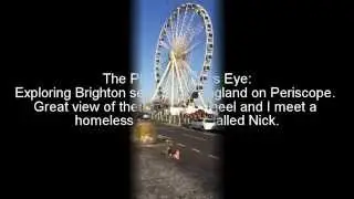 The Photographers Eye: The Brighton Wheel And A Street Artist Called Nick