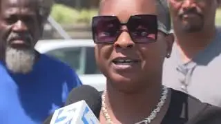 Roxboro woman, NAACP reps give details on 'no-knock' raid at her home; seizure of dog