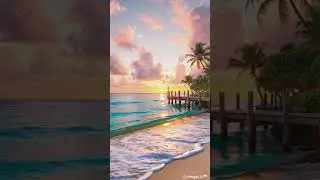 Sunset Paradise Vibes 🌅 #SereneScenes