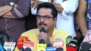 I will reveal secrets: Sarathkumar Speaks Against Vishal Team at Nadigar Sangam Election 2015