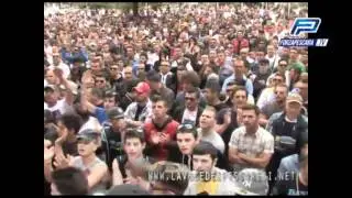 LA PROTESTA DEI CITTADINI DI PESCARA