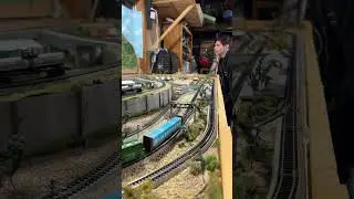 #train #modelrailwaylayout #layout #modeltrainlayout