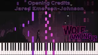 The Wolf Among Us - Opening Credits [Piano Tutorial]