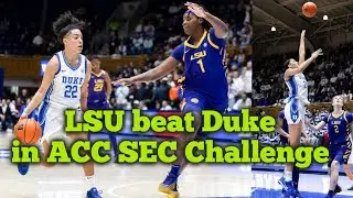 Johnson, Fulwiley help LSU beat Duke in ACC SEC Challenge
