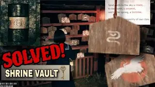 Silent Hill f - Shrine Vault Puzzle Story Guide | Story Difficulty | How to solve Shrine vault puzle