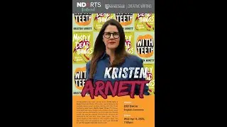 Creative Writing Series ft. Kristen Arnett