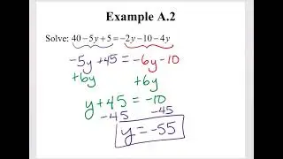 Solving Equations with Parentheses