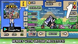 Ultra Pixel Survive: RPG Gameplay Walkthrough Part 1 (Android)