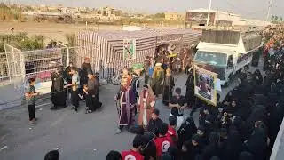 دخول مسيرة أهالي السماوة الكبرى الى مدينة الرميثة 2024