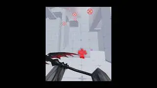 Bat Scythe vs Cryo Scythe in Roblox Rivals #shorts