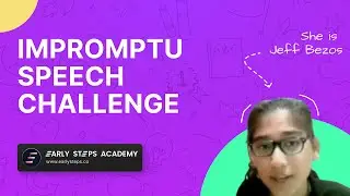Space Tourism and Colonisation of Mars | Impromptu Speech Challenge | Early Steps Academy