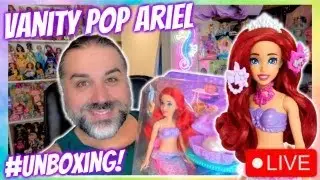 LIVE! Vanity Pop Ariel Doll #Unboxing for #MerMay