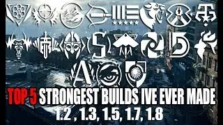 MY TOP 5 STRONGEST DIVISION BUILDS OF ALL TIME