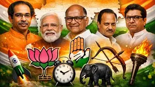 Maharashtra Political Parties & Election Symbols | महाराष्ट्रातील सर्व पक्ष व चिन्हांची यादी |UPDATE