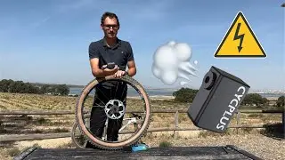 Hinchadora eléctrica y compacta CYCPLUS Cube, ¿se puede usar para tubeless?@CYCPLUS